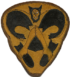 33rd Bomb Squadron leather patch